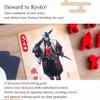 Moaideas Game Design Joraku Deluxe Strategy Board Game, 40 Wooden Samurai Meeples, Area Control and Trick-Taking Mechanics, for Strategy Game Enthusiasts, 2-4 Players, 20-40 Min view 3