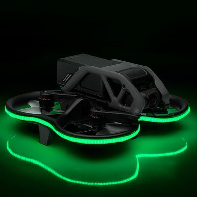LED Light Strip for DJI Avata,Light-Emitting Anti-Collision Night Fight Warning Light Strip,Drone Quadcopters Accessories (Fluorescent Color)