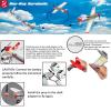 HTLNUZD Remote Control Aircraft Plane 4 Channels 768-1P51D, Wingspan EPO Warbird Radio One Key Aerobatic Controlled Plane RTF view 4