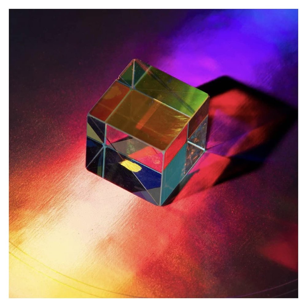 Prisms & Kaleidoscopes Optical Prism Teaching Triangle Prisms Colorful Light Science Classroom Optics Kits (Color : Cube Prism25X25X25MM)