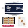 Football Card Binder with Sleeves 900 Pocket, Dallas Football Card Holder for Trading Cards Sports Card 3 Ring Binder Folder Collector Album Storage Book Case for Kids Boys Girls Gift (Navy) view 3