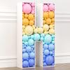 HOUSE OF PARTY Mosaic Letters for Balloons - H Marquee Letters Pre-Cut Balloon Letter Frame Party Decorations view 1