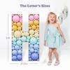 HOUSE OF PARTY Mosaic Letters for Balloons - H Marquee Letters Pre-Cut Balloon Letter Frame Party Decorations view 4