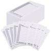 100 Packs 10 Line Football Sports Strip Cards Super Football Bowl Pool Cards, 100 No-repeat Baseball Boxing Soccer Football Strip Cards Playing Scratch Off Cards for Super Football Party Favor view 1
