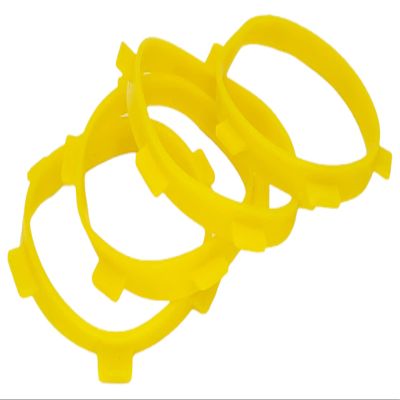 NHX RC Tire Glue Bands (4) Yellow 1/8 1/10 Trucks/Buggy/Short-Course