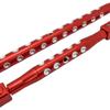 NHX RC Aluminum CNC Adjustable Steering Rod (2) -Red: Axial SCX6 view 3