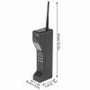 Estink Metal 80s Retro Cell Phone Model Props Retro Cell Phone Model, Retro Brick Shaped Cell Phone, Props, Restaurant Decorations, Home Decorations (Black) view 2