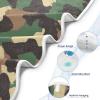 Camouflage Military Army Hooded Baby Towel Camo Woodland Baby Bath Towel Unisex Soft Organic Cotton Washcloths Toddlers Shower Gifts for Boys Girls Newborn 35 x 35 in view 3