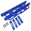 NHX RC Aluminum Floor Pans Left & Right -Blue : Axial SCX6 view 1