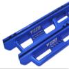 NHX RC Aluminum Floor Pans Left & Right -Blue : Axial SCX6 view 2