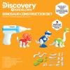 Discovery Dinosaur Construction Set, 90-Piece Action Model Build Kit, Kid-Safe Electronic Tools & Screws, Create T-Rex Triceratops, Prehistoric Monster Learning STEM Toy for Paleontologists view 4
