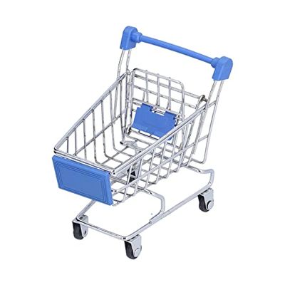 Mini Supermarket Handcart, Wide Application Mini Shopping Utility Cart for Home for Kitchen for Office