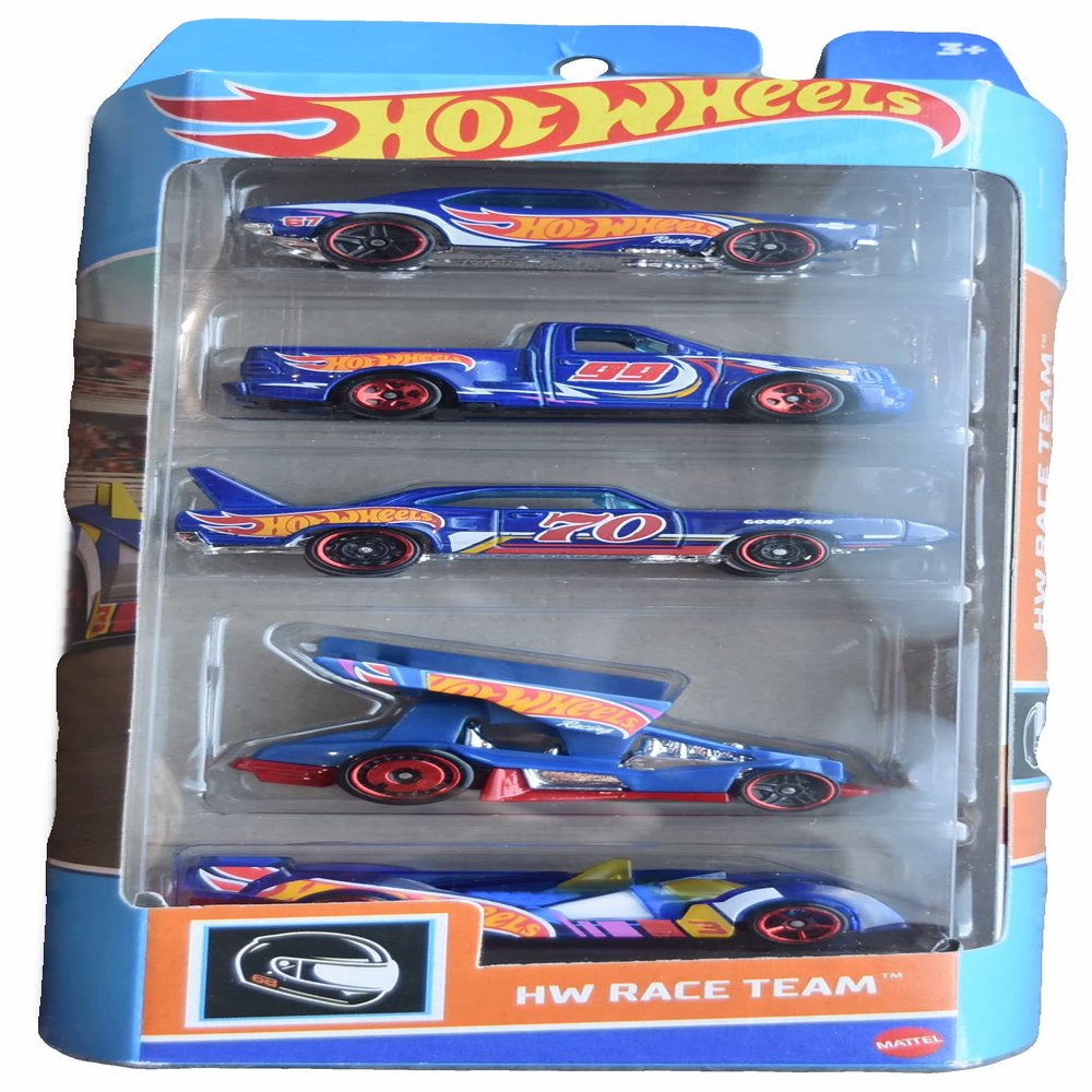 Hot Wheels Race Team 5 Pack