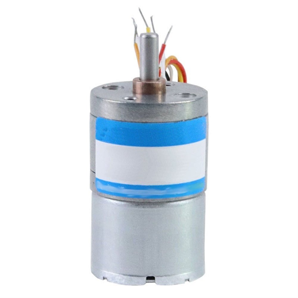 LVLOZ Micro brushless DC Gear Motor 12v24v Speed Control Gear 2418 Small Mini Motor Small Motor (Speed : 12V11rpm)