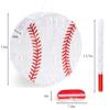 Birchio Baseball Pinata Bundle with a Blindfold and Bat (13"x13"x4"), Baseball Pinata for Boys, Perfect for Birthday Party, Sport Theme Party, Decoration view 2