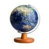 WAxd The Most Practical Globe 5 Colors Illuminated World Globe with Wooden Stand 2in1 Geographic Light Up Earth Globes for Home Office and Classroom Inspiring Puzzle Gifts view 1