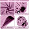 Amylove 9 Pcs Satin Drawstring Gift Bags for Adult, Pink, Purple, Navy Blue view 4