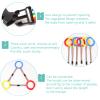 Walking Rope for Preschool, 6/9/12/24 pcs Kids Walking Rope, Kindergarten Walking Rope (Yellow, 24 PCS) view 4