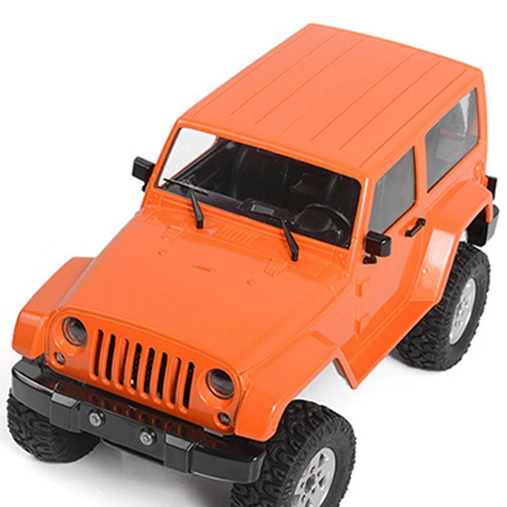 RC4WD 1/18 Gelande II 4 Wheel Drive with Black Rock Body Set RTR Ready to Run Orange RC4ZRTR0048