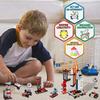 Space Exploration Shuttle Toys for 6 7 8 9 10 11 12 Year Old Boys 12-in-1 STEM Aerospace Building Kit Toy with Heavy Transport Rocket and Launcher Best Gifts for 6-12 Year Old Boys (566 PCS) view 4