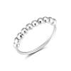 ELEGANZIA Anti Anxiety Ring for Women Sterling Silver, US size 5-9 Bead Ring Stress Relief Fidget Ring for Men (7) view 1