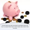 BLMHTWO 20 Pieces Piggy Bank Stopper Replacement, Piggy Banks Plug Piggy Bank Stopper Saving Box Plug White5 Sizes Round view 4