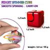 Fidget Spinner Toys Cube Adults, Easter Basket Stuffers for Teens Metal EDC Cool Desk Gadgets Office Toys Small Anxiety Figette Sensory Toy, ADHD Tool Fingears Figet Stress Valentine Gift for Boys view 2