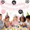 Sursurprise Soccer Birthday Party Decorations for Girls - Pink Banner, Garland, Cake Topper, Balloon for Sports Theme Party Supplies view 4
