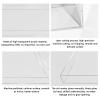 LXBAMKEA Acrylic Display Case Showcase, Clear Shallow Water Tank for Photography Storage Display, Floating Product Advertising Shooting Photo Props, Creative Cosmetic Shooting Tray view 4