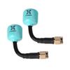2pcs FPV Antenna Foxeer Lollipop 4 Plus 2.6dBi 5.8GHz RHCP TX RX for FPV Racing Drone (RP-SMA) view 4