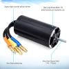 2958 Brushless Rc Boat Motor, Surpass Hobby 4950KV Brushless Motor with Cooling Set for RC Boat view 3