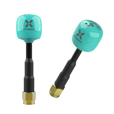 2pcs FPV Antenna Foxeer Lollipop 4 Plus 2.6dBi 5.8GHz RHCP TX RX for FPV Racing Drone SMA