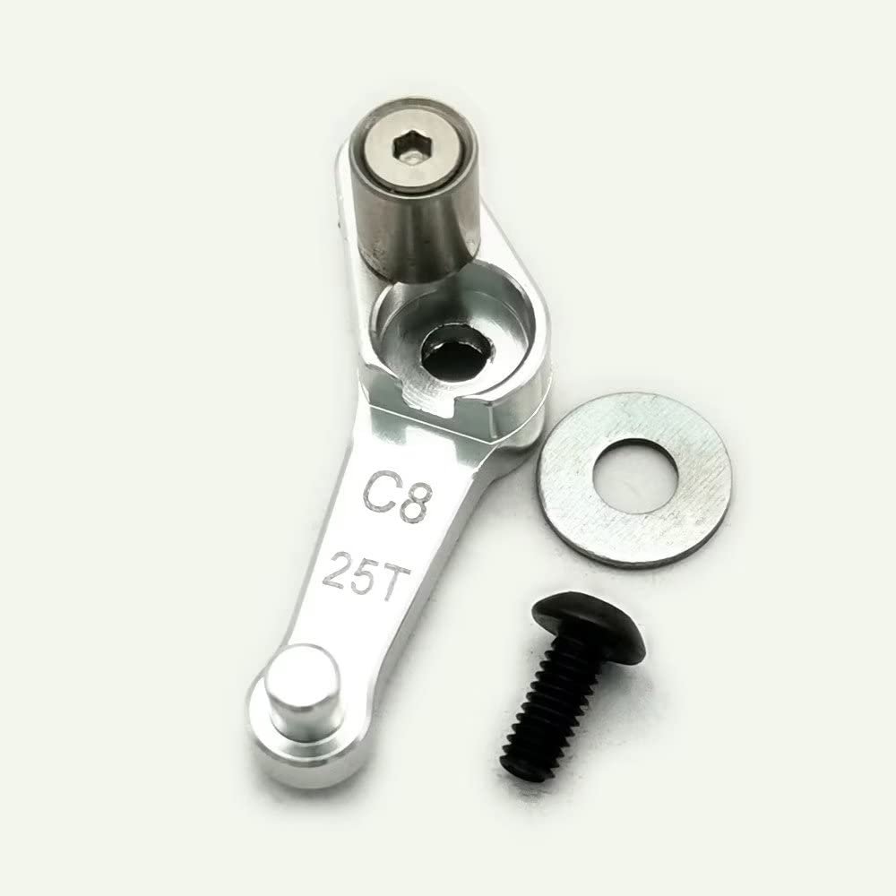 Aluminum 25T Servo Arm Silver for Kyosho NSR500 Motorcycle C8
