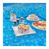 LXBAMKEA Acrylic Display Case Showcase, Clear Shallow Water Tank, Water Tank Photography Shooting Tray, Creative Floating Photo Props, Portable Cosmetic Food Storage Box view 1