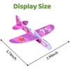 Manmel 50 Pcs Foam Gliders Planes Toys for Kids, Paper Airplane, Party Favors Goodie Bag Stuffers, Outdoor Flying Toys, Bulk for Classroom Prizes Boys and Girls view 3