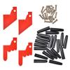 ZeHuoGe Pegs & Red Pointer Replacement Kit Prize Wheel Replacement Parts for Game Tradeshow Carnival with Nuts in Including 24" and 36" Prize Wheel (Upgrade Prize Wheel Replacement Parts) view 3