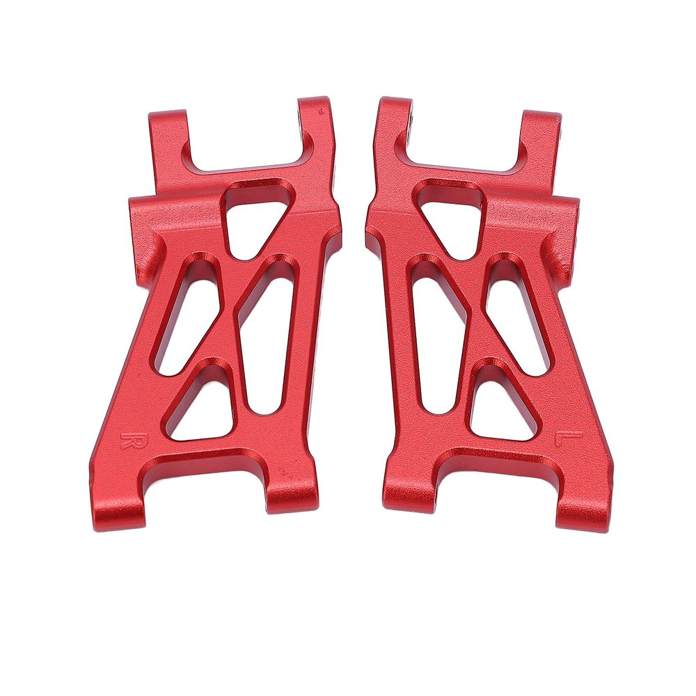 Oumefar Rear Suspension Arms RC Accessories, Aluminum Alloy Rear Swing Arms RC Rear Lower Swing Arm RC Car Upgrade Parts for LOSI 1/10 22S 2WD(Red)