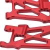 Oumefar Rear Suspension Arms RC Accessories, Aluminum Alloy Rear Swing Arms RC Rear Lower Swing Arm RC Car Upgrade Parts for LOSI 1/10 22S 2WD(Red) view 3