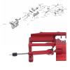 Oumefar RC Alloy Handbrake Module RC Accessories, Wear High Temperature Resistant RC Handbrake Kit for ARRMA 1/7 1/8 Series RC Car Parts(Red) view 4