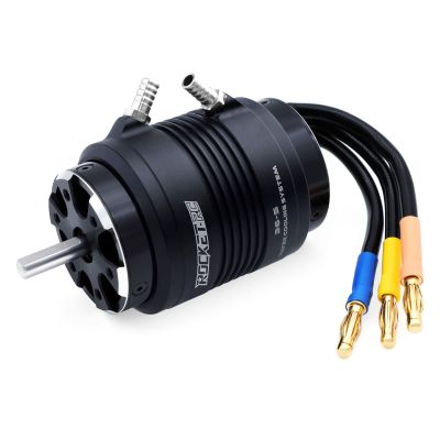 3660 Brushless Rc Boat Motor, Surpass Hobby 3250KV Brushless Motor with Cooling Set for RC Boat(3250kv)
