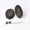 FMS 1/6 RC Car Parts for 1941 MB Scaler :Front Wheels Assembly(2pcs)-C1002 view 1
