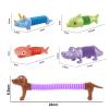 Kryfa Animals Pop Tube, Road Trip Activities for Kids, Airplane Travel Essentials Kids, Sensory Car Travel Toys for Toddlers 3-5 (5 Pack) view 2