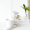 Toddmomy Miniature Shopping Cart Mini Metal Shopping Cart Mini Supermarket Handcart Double Layer Supermarket Shopping Cart Toy for Home Desktop Decor?Green? view 4