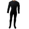 1/6 Scale Male Figure Clothes Long Sleeved Bodysuit Undercoat Jumpsuit Cloth for 12'' Action Figure Doll Clothes (Black) view 1