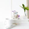 Miniature Shopping Cart Mini Metal Shopping Cart Mini Supermarket Handcart Double Layer Supermarket Shopping Cart Toy for Home Desktop DecorPurple view 4