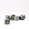FanRoll 16mm Gemstone Stone Poly DND Dice Set: Labradorite, Role Playing Game Dice for Dungeons and Dragons view 2