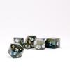 FanRoll 16mm Gemstone Stone Poly DND Dice Set: Labradorite, Role Playing Game Dice for Dungeons and Dragons view 3