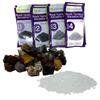 WireJewelry Gemstones of The World Tumbler Refill Kit - 3 Lbs. of Handpicked Rock, 2 Batches of 4 Step Abrasive Grit and Polish with Plastic Pellets view 1
