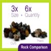 WireJewelry Gemstones of The World Tumbler Refill Kit - 3 Lbs. of Handpicked Rock, 2 Batches of 4 Step Abrasive Grit and Polish with Plastic Pellets view 2