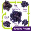 WireJewelry Gemstones of The World Tumbler Refill Kit - 1.5 Lbs. of Handpicked Rock, 1 Batch of 4 Step Abrasive Grit and Polish with Plastic Pellets view 4